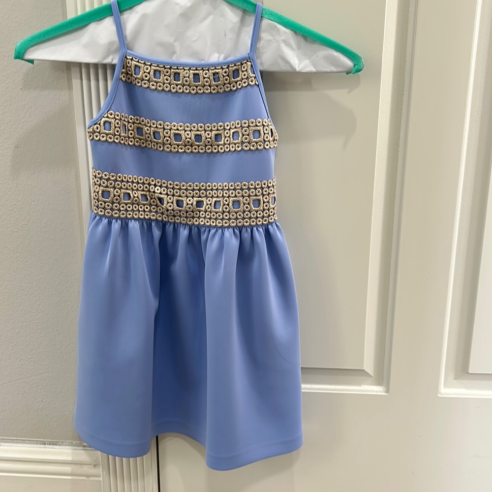 Lilly Pulitzer Blue Girls Elize Dress